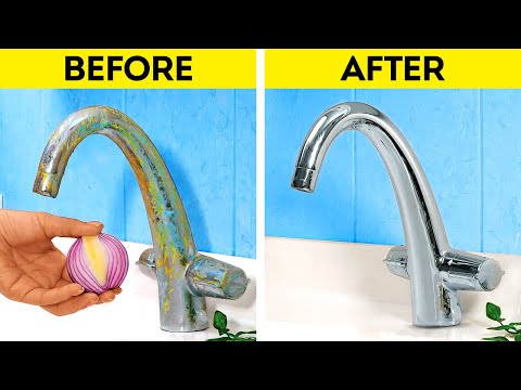 TOP 30 BATHROOM HACKS TO SOLVE YOUR PROBLEMS || Bathroom Cleaning by 5-Minute Crafts VS!