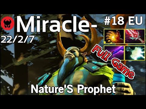 Miracle- [Liquid] plays Nature'S Prophet!!! Dota 2 Full Game 7.21