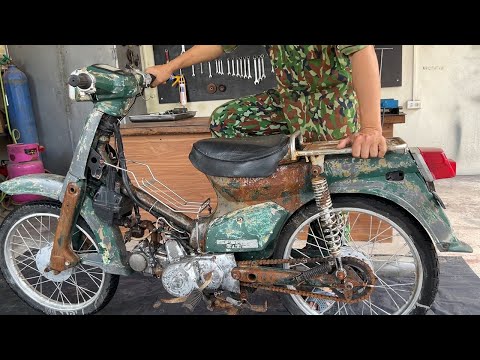 1982 Honda Super Cub C90 Full Restoration | Restored to New Condition