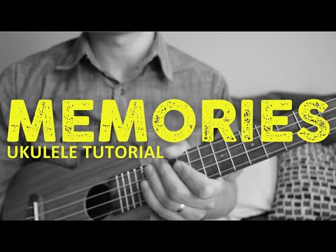 Maroon 5 - Memories (EASY Ukulele Tutorial) - Chords - How To Play