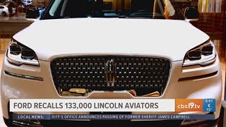 Ford recalls 133,000 Lincoln Aviator SUVs
