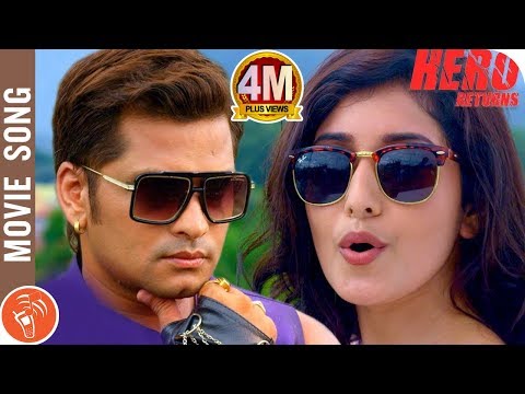 HERO RETURNS | New Nepali Movie Title Song 2018/2075 | Sabin Shrestha, Aanchal Sharma