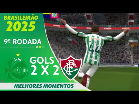 JUVENTUDE 2 X 2 FLUMINENSE (9ª RODADA)