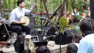 Frank Fairfield at the WoodStage at Pickathon 2010