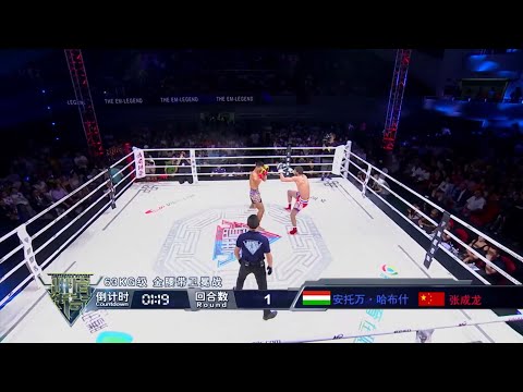 Antoine Habash vs Zhang Chenglong (Fight Highlights) | EM Legend Fight