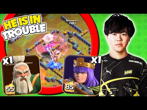 GAKU AQ + Warden COMBO Charge Trouble (Clash of Clans)