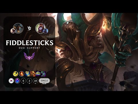 Fiddlesticks Support vs Lulu - KR Master Patch 13.17