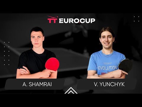 12:00 Andrii Shamrai - Valentyn Yunchyk 07.09.2024 TT Euro.Cup Ukraine Elite. TABLE 3