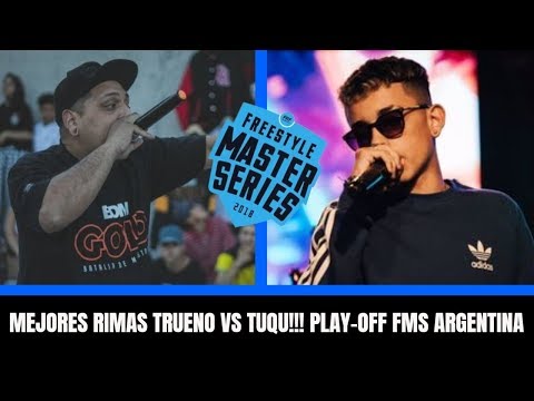 MEJORES RIMAS TRUENO vs TUQU !!! Play-Off FMS Argentina 2019