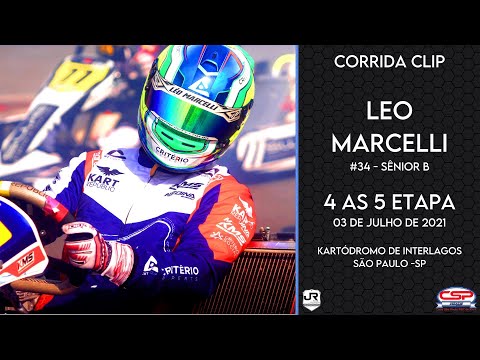Leo Marcelli:   Corrida Clip de Senior B   4ª as 5ª etapa Copa São Paulo Light RBC de Kart 2021