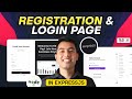 Express Js Authentication Registration Login Page With EJS