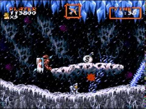 Super Ghosts N` Ghouls SNES Playthrough - Level 5 -
