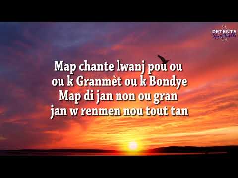 Map chante lwanj pou ou - Rev père Cyprien Emile (Paroles)