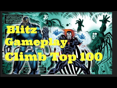 Climb Top 100 in Blitz - Part 2 - Gameplay - Free to Play - Marvel Strike Force