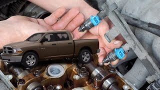 2009 2010 2011 2012 Dodge Ram 1500 5.7L Hemi Fuel Injector Replacement