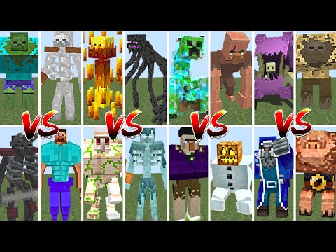 MUTANTS TOURNAMENT | Minecraft Mob Battle