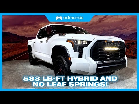 2022 Toyota Tundra First Look | Toyota's Full-Size Pickup Gets a Redesign | Price, Updates & More