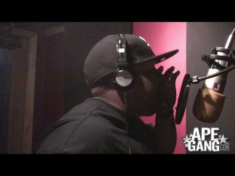 RediRoc of The APE Gang in the studio Making Redi2Roc