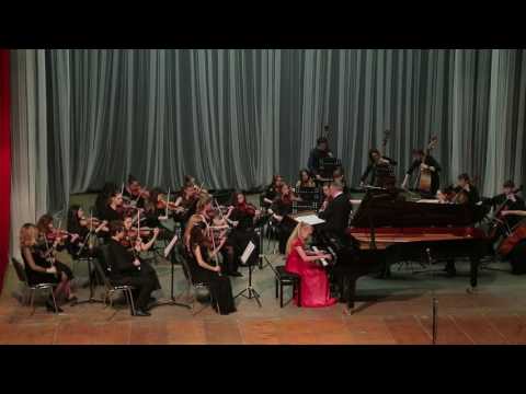 Д.Шостакович Концертино для 2-х фортепиано a-moll - солистка Софья Меньшикова