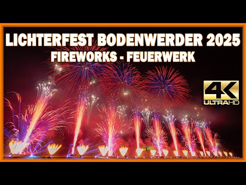 ⁴ᴷ Lichterfest Bodenwerder 2025 - feuerwerk - fireworks - vuurwerk - Lasers - A-team Services