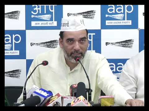 AAP Delhi Convenor Gopal Rai Introduces SC Wing and Minority Wing
