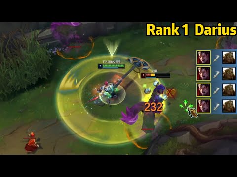 Rank 1 Darius: How to DESTROY an Illaoi OTP with Darius!