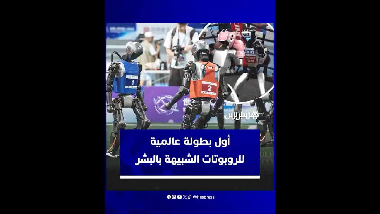 تنافست في التسابق وكرة القدم والملاكمة.. الصين تنظم أول بطولة عالمية للروبوتات الشبيهة بالبشر. thumbnail