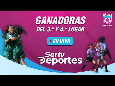 #EnVivo | Golerinas 3er y 4to lugar