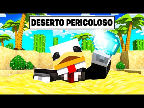 SONO QUASI MORTO NEL DESERTO SU MINECRAFT