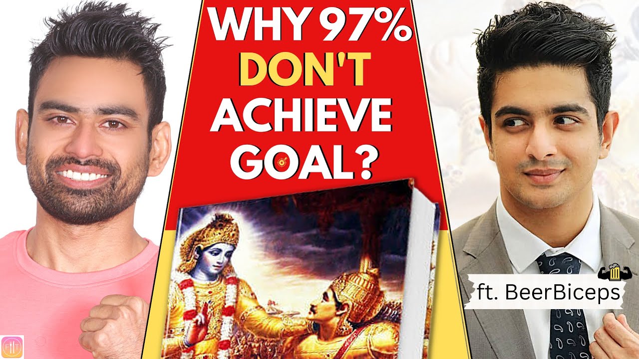 How to Achieve your Goal? (Stop Procrastination) by Bhagavad Gita ft. @beerbiceps