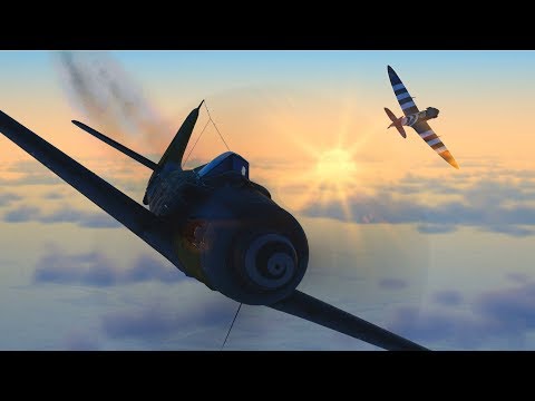 Il2 Great Battles - Fw 190 D-9 at Dusk
