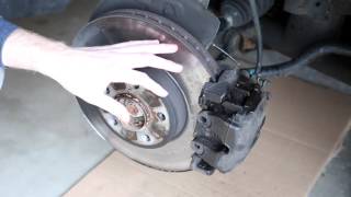 BMW Front Brake Rotors and Pads DIY E38 E39 E53