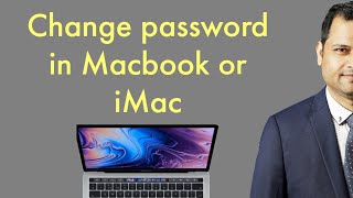 Change or set the password in Mac, Macbook Pro, air, iMac