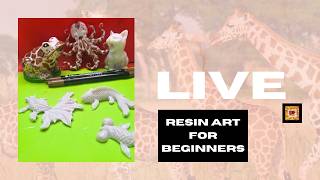 New Upgraded Resin Technique LIVE | Resin Art Beginners Tutorial | Satisfying Resin | Acrylic Pens