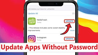 How to update apps without apple id / How to update app without apple id password iPhone iPad iOS 16