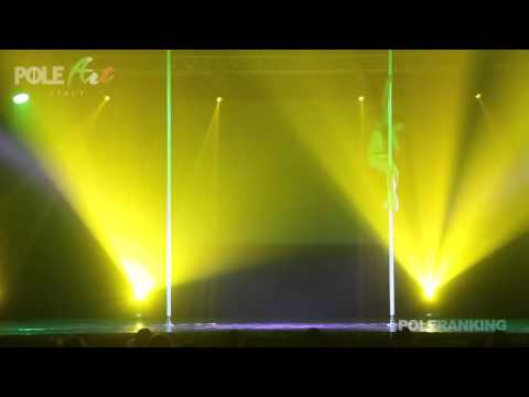 Aisha Britto   Pole Art  Pole Theatre Italy 2016