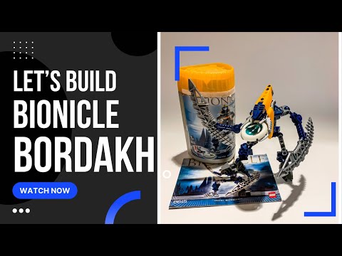 Lets Build Lego Bionicle - Vahki Bordakh (8615)
