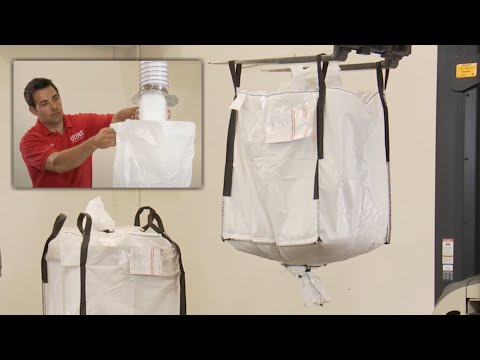 Bulk Bags - Open Top, Plain Bottom, 42 x 42 x 55"