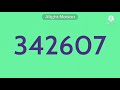 Challenge Countdown From 1000000 To 0