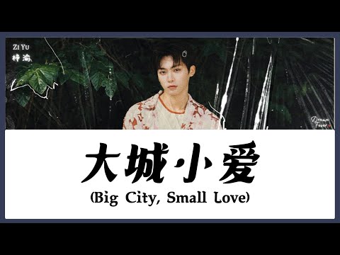 【CHI/ENG/PINYIN LYRIC】 Zi Yu (梓渝) - Big City, Small Love (大城小爱)