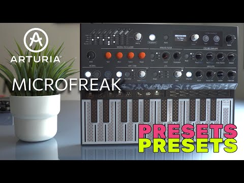 ARTURIA MICROFREAK -  FACTORY PRESETS (4K) @ArturiaOfficial