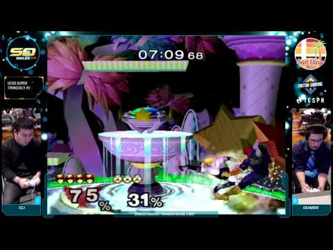 UCSD Super Triweekly #2 - Singles WQF: MIOM | S2J vs. OkamiBW - SSBM