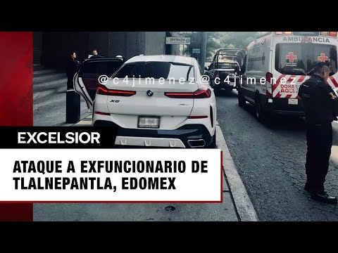 Matan a exfuncionario al salir de plaza comercial en Tlalnepantla, Edomex