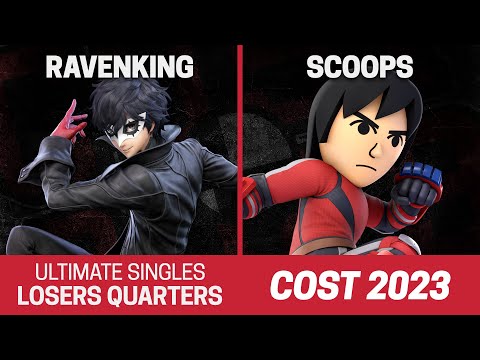 COST 2023 Singles Losers Quarters - Ravenking (Joker) vs Scoops (Mii Brawler) - SSBU Tournament