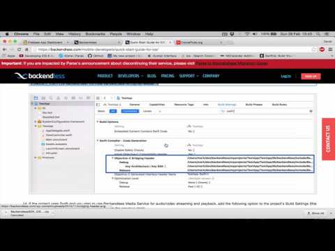 How to build real time iOS Chat application with Swift part 1