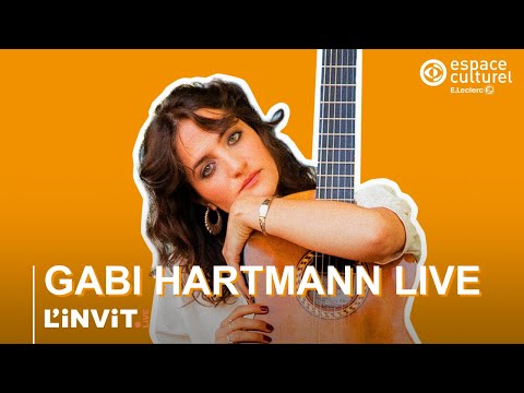 Gabi Hartmann : live exclusif avec les espaces culturels I L'invit.live 👩‍🎤I E.LECLERC