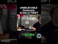 Car dealership Caught trying to scam😳🤔 #reaction #nicetry
