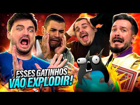 PLAYING EXPLODING KITTENS - ANOTHER GAME TO ANNOY ME