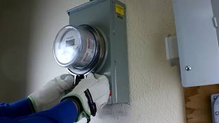 Meter Base Surge Protection Installation