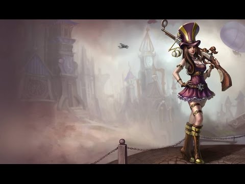 League Of Legends S6 - Imaqtpie as Lucian Nautilus vs Caitlyn Bard Bot   Preseason Challenger Ranked